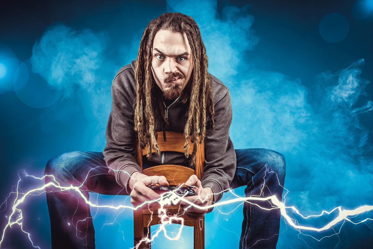 Gamer, man, lightning — How To Gamble At An Online Casino