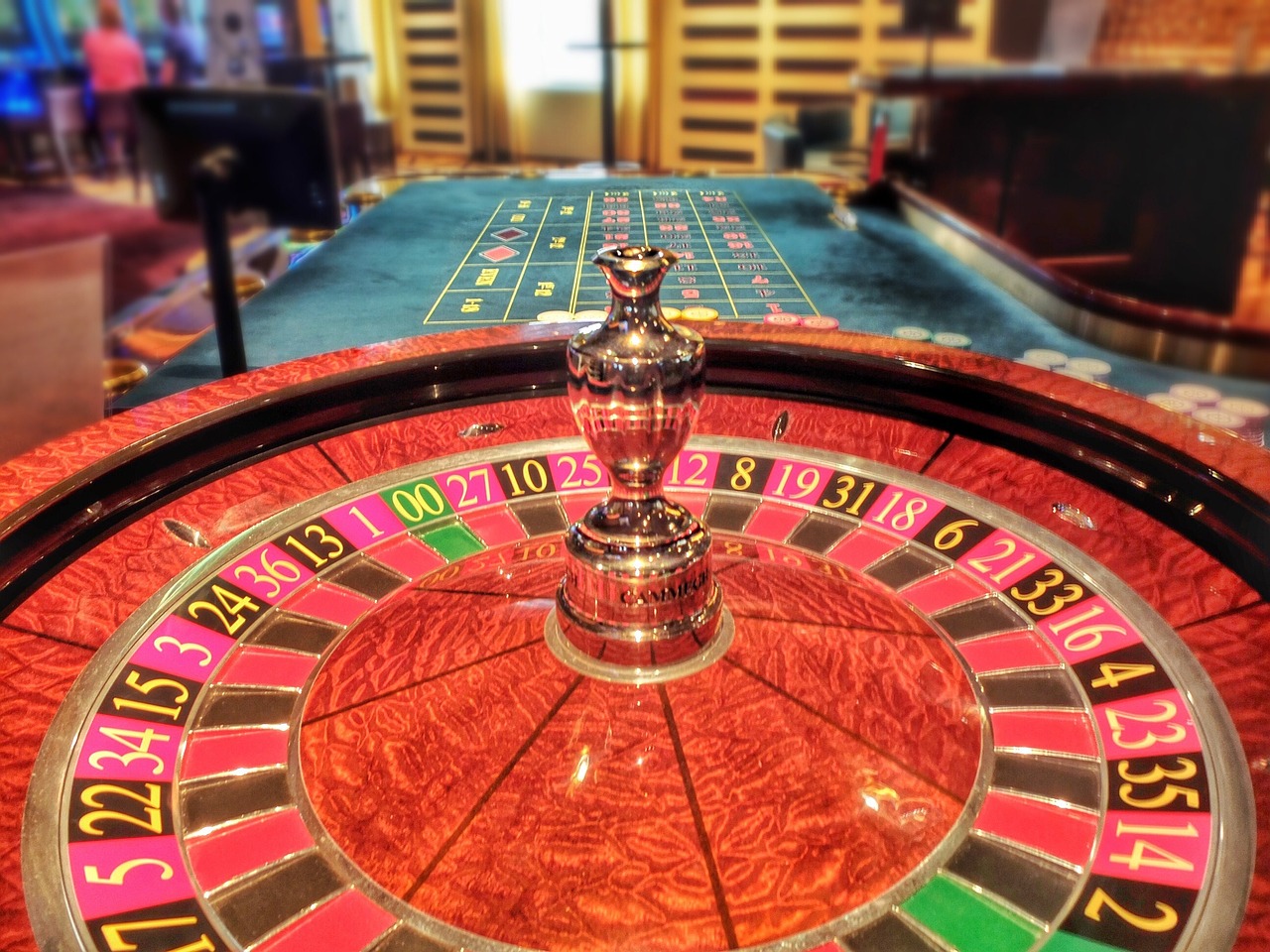 Roulette, chips, casino — Online casino games are plentiful.