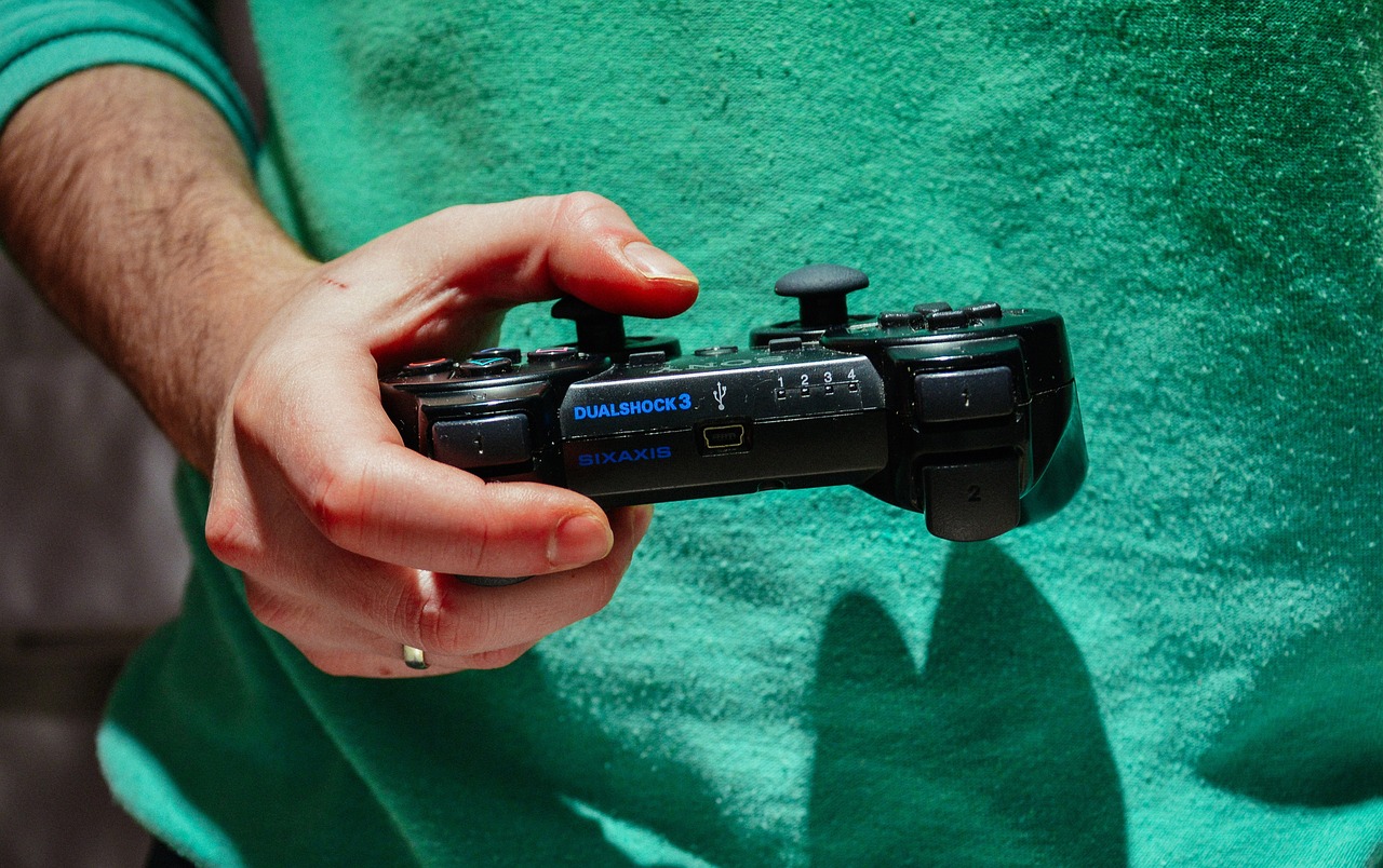 Playstation, controller, video games — Win More with MPO2121 Slot Gambling